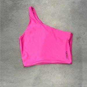 Koral one shoulder workout top